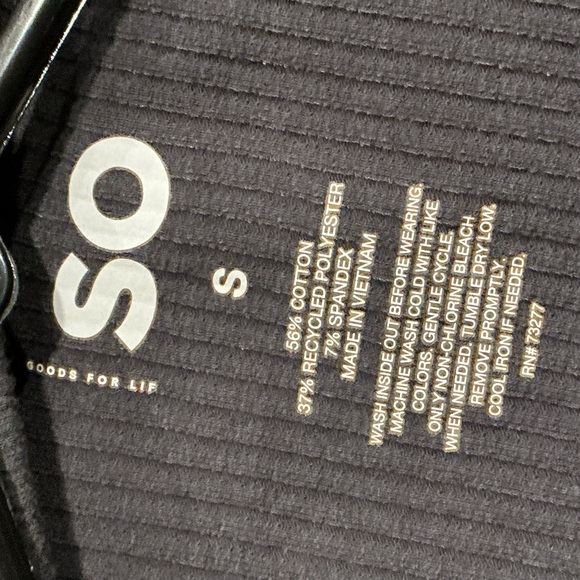 SO grey Ribbed dress - Picture 2 of 2